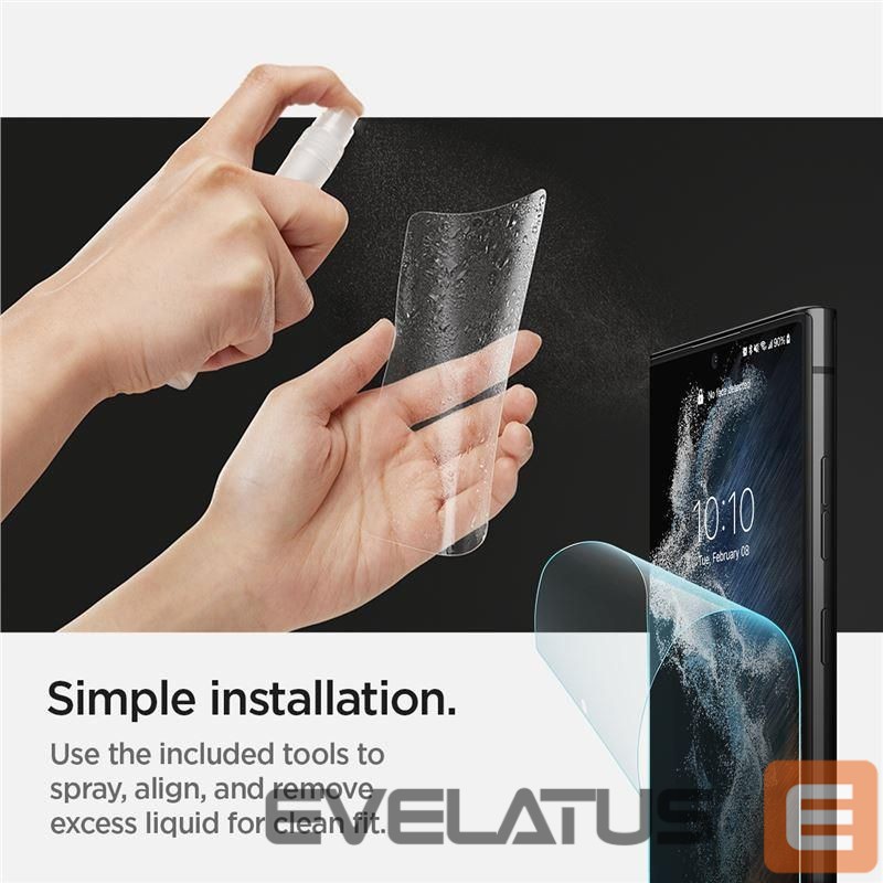 Apsauginiai stiklai Spigen Spigen Neo Flex Hydrogel Film for Samsung Galaxy S22 Ultra - 2 pcs.