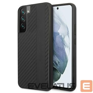 Nugarėlės dėklai Mercedes-Benz  AMG Carbon Stripe&Embossed Case for Samsung Galaxy S22+ - Black 