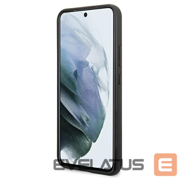 Nugarėlės dėklai Mercedes-Benz AMG Carbon Stripe&Embossed Case for Samsung Galaxy S22+ - Black