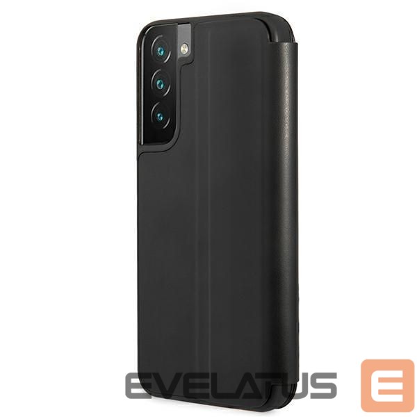 Nugarėlės dėklai BMW BMW M Collection Triangles Case for Samsung Galaxy S22+ - Black