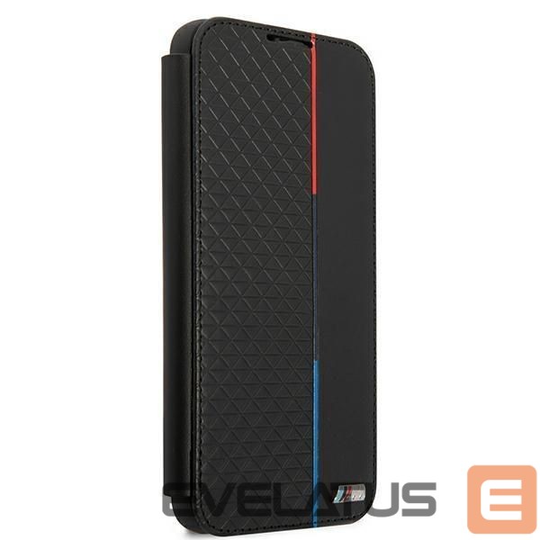 Nugarėlės dėklai BMW BMW M Collection Triangles Case for Samsung Galaxy S22+ - Black