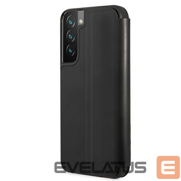 Nugarėlės dėklai BMW BMW M Collection Triangles Case for Samsung Galaxy S22+ - Black
