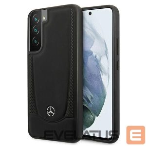 Nugarėlės dėklai Mercedes-Benz  Mercedes Leather Urban Line Case for Samsung Galaxy S22+ - Black 