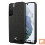 Nugarėlės dėklai Mercedes-Benz  Mercedes Leather Stars Pattern Case for Samsung Galaxy S22+ - Black 