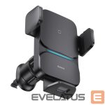 Adapteriai Baseus  Baseus Wisdom Inductive Charger Car Phone Holder for Grille Black (CGZX000001) 