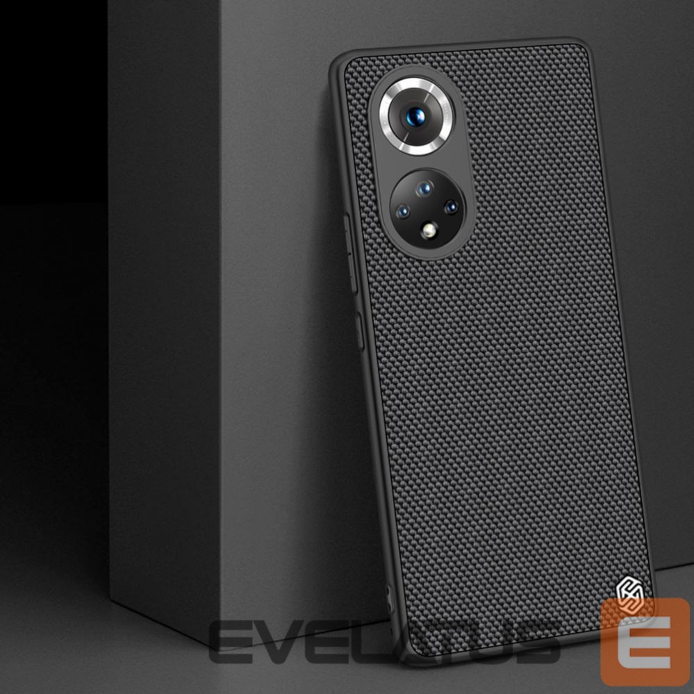 Nugarėlės dėklai Nillkin Nillkin Textured Case durable reinforced case with gel frame and nylon back for Honor 50 Pro black