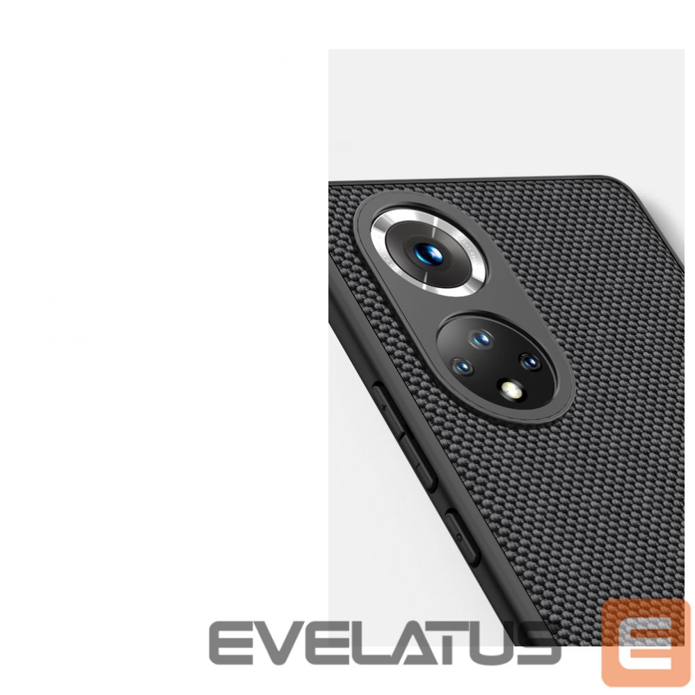 Nugarėlės dėklai Nillkin Nillkin Textured Case durable reinforced case with gel frame and nylon back for Honor 50 Pro black