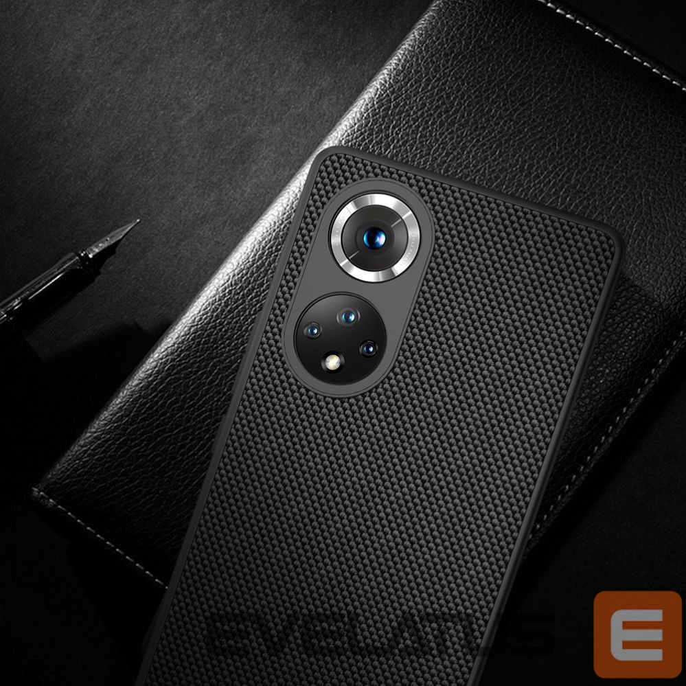 Nugarėlės dėklai Nillkin Nillkin Textured Case durable reinforced case with gel frame and nylon back for Honor 50 Pro black