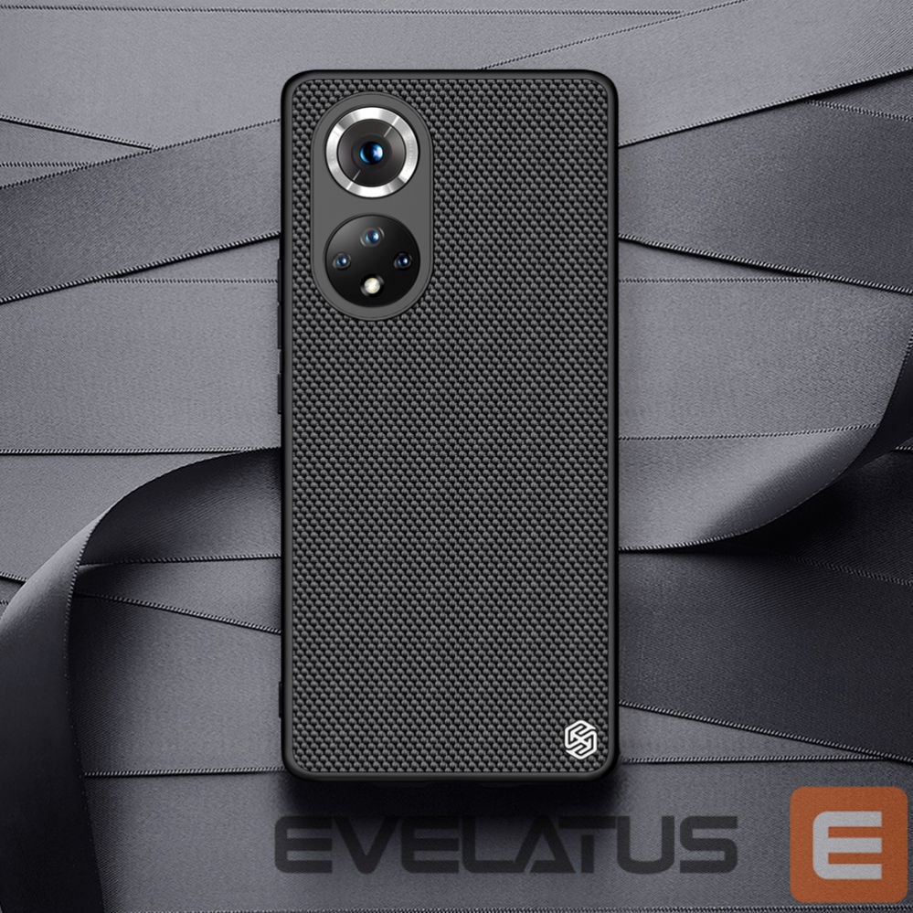 Nugarėlės dėklai Nillkin Nillkin Textured Case durable reinforced case with gel frame and nylon back for Honor 50 Pro black