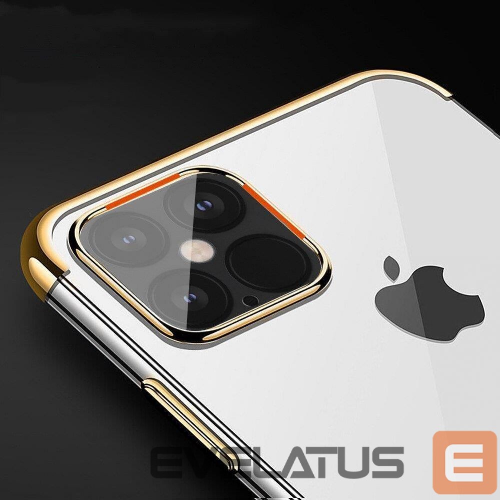 Nugarėlės dėklai Hurtel Transparent || Red