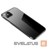 Nugarėlės dėklai Hurtel  Black || Transparent 