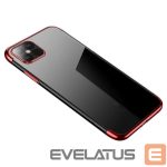 Nugarėlės dėklai Hurtel  Transparent || Red 