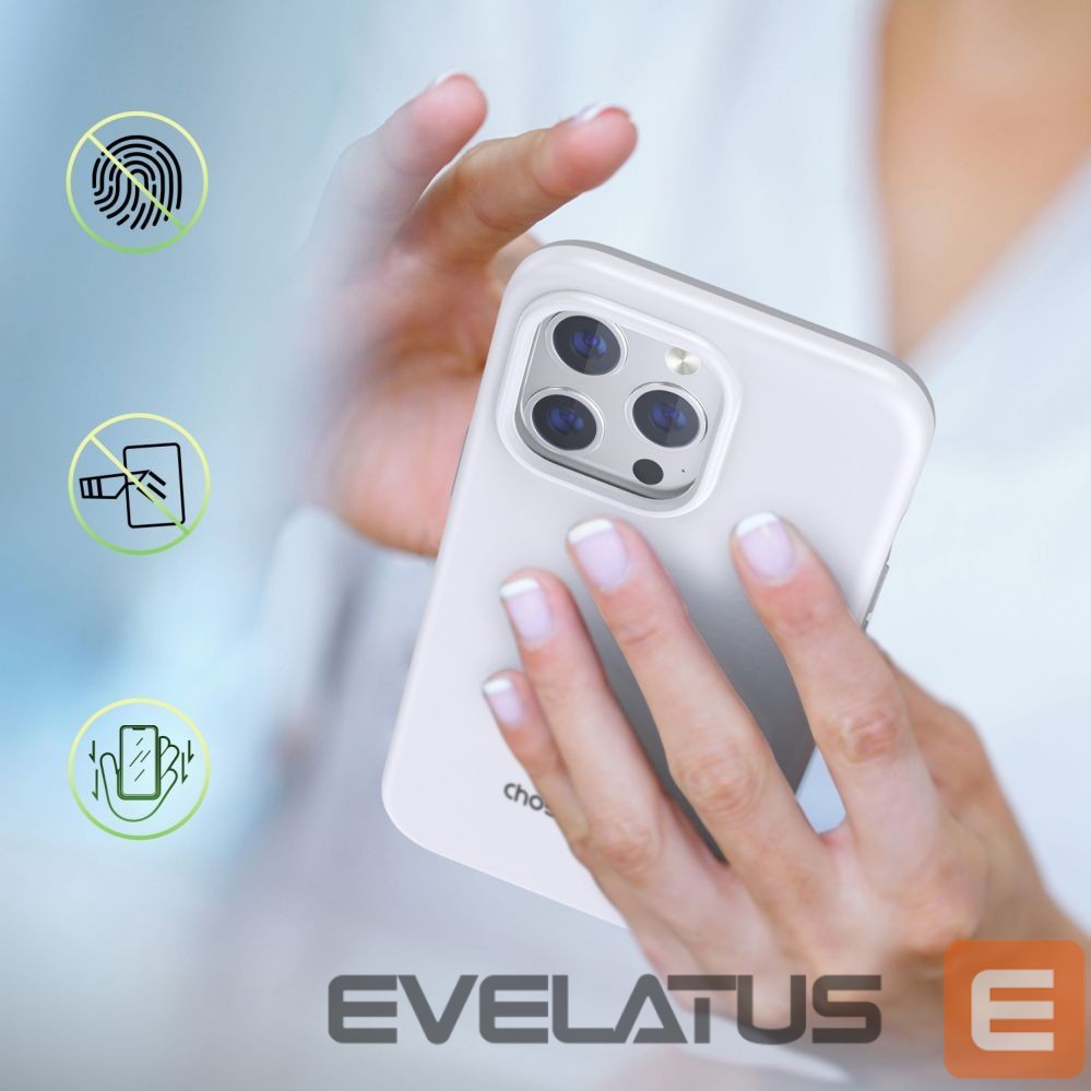 Nugarėlės dėklai Choetech White