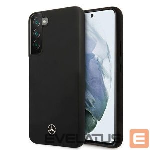 Nugarėlės dėklai Mercedes-Benz  Mercedes Silicone Line Case for Samsung Galaxy S22+ - Black 