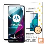 Apsauginiai stiklai Hurtel  Wozinsky Full Glue Tempered Glass Motorola Moto G200 5G 9H Full Screen Tempered Glass with Black Frame 