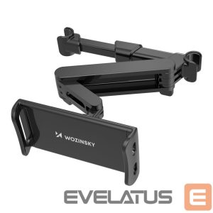 Automatinis laikiklis Wozinsky  Wozinsky Adjustable Headrest Holder for Tablet or Phone Black (WTHBK3) 