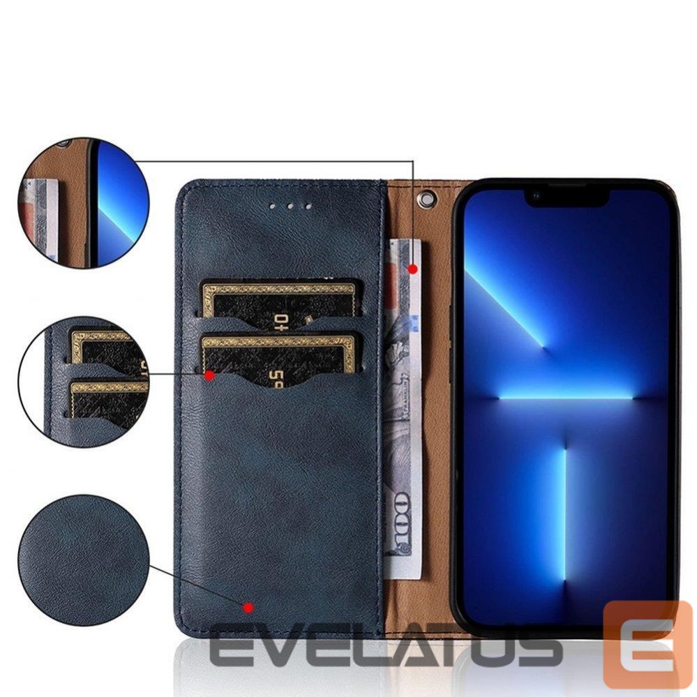 Nugarėlės dėklai Hurtel Blue