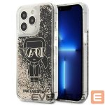 Nugarėlės dėklai Karl Lagerfeld  Karl Lagerfeld Liquid Glitter Gatsby Case for iPhone 13 Pro / iPhone 13 - Black 