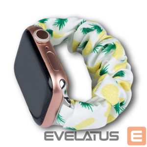 Nugarėlės dėklai Hurtel  White \ Pineapple 