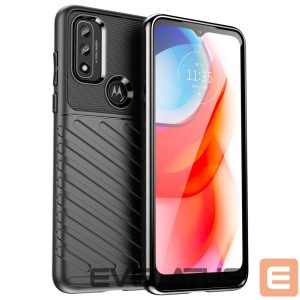 Nugarėlės dėklai Hurtel  Thunder Case flexible armored cover for Motorola Moto G Play 2022 black 