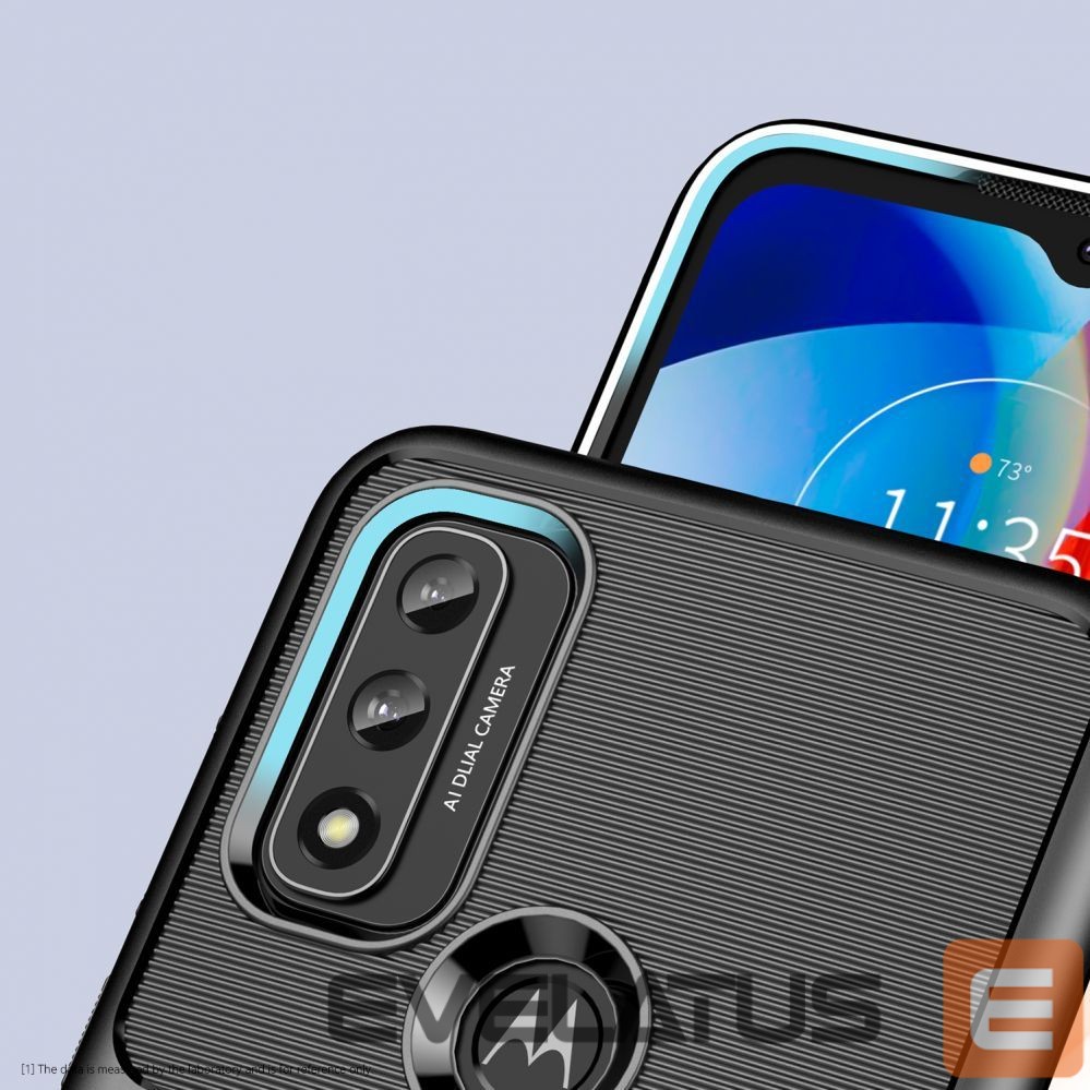 Nugarėlės dėklai Hurtel Thunder Case flexible armored cover for Motorola Moto G Play 2022 black