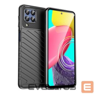 Nugarėlės dėklai Hurtel  Thunder Case flexible armored cover for Samsung Galaxy M53 5G black 