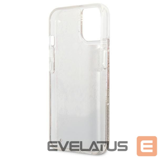 Nugarėlės dėklai Guess Guess GUHCP13SLFLSD iPhone 13 mini 5.4" gold/gold hardcase Paisley Liquid Glitter