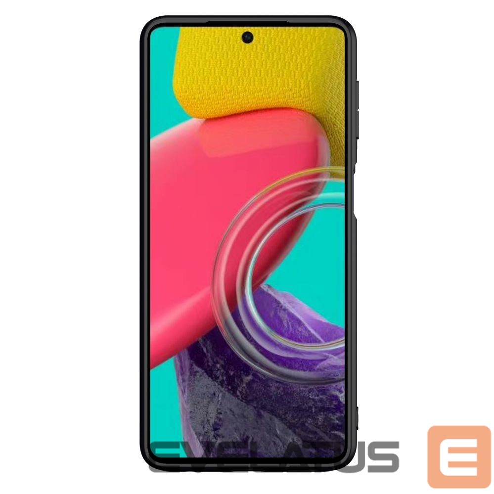Nugarėlės dėklai Nillkin Nillkin Textured Case durable reinforced case with gel frame and nylon back for Samsung Galaxy M53 5G black