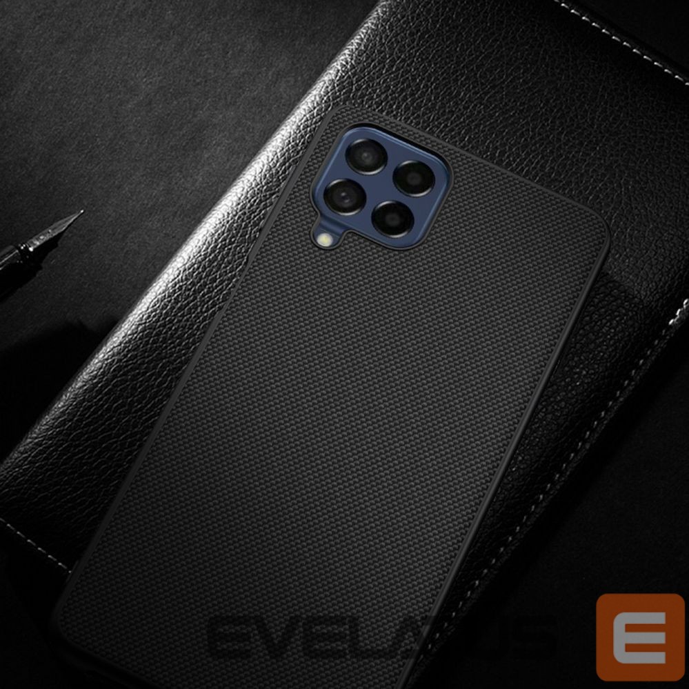 Nugarėlės dėklai Nillkin Nillkin Textured Case durable reinforced case with gel frame and nylon back for Samsung Galaxy M53 5G black