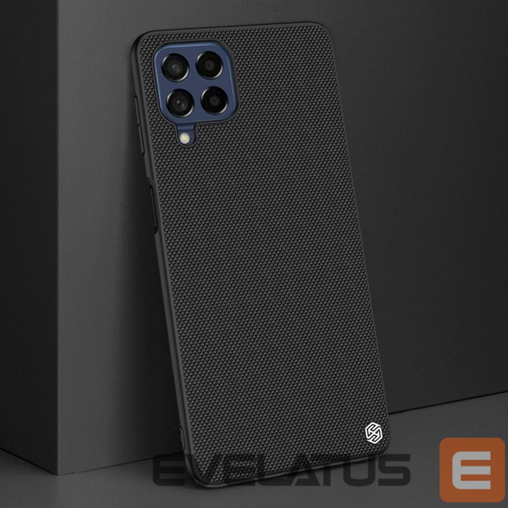 Nugarėlės dėklai Nillkin Nillkin Textured Case durable reinforced case with gel frame and nylon back for Samsung Galaxy M53 5G black