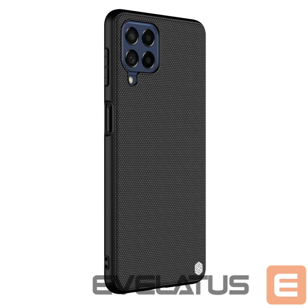 Nugarėlės dėklai Nillkin Nillkin Textured Case durable reinforced case with gel frame and nylon back for Samsung Galaxy M53 5G black
