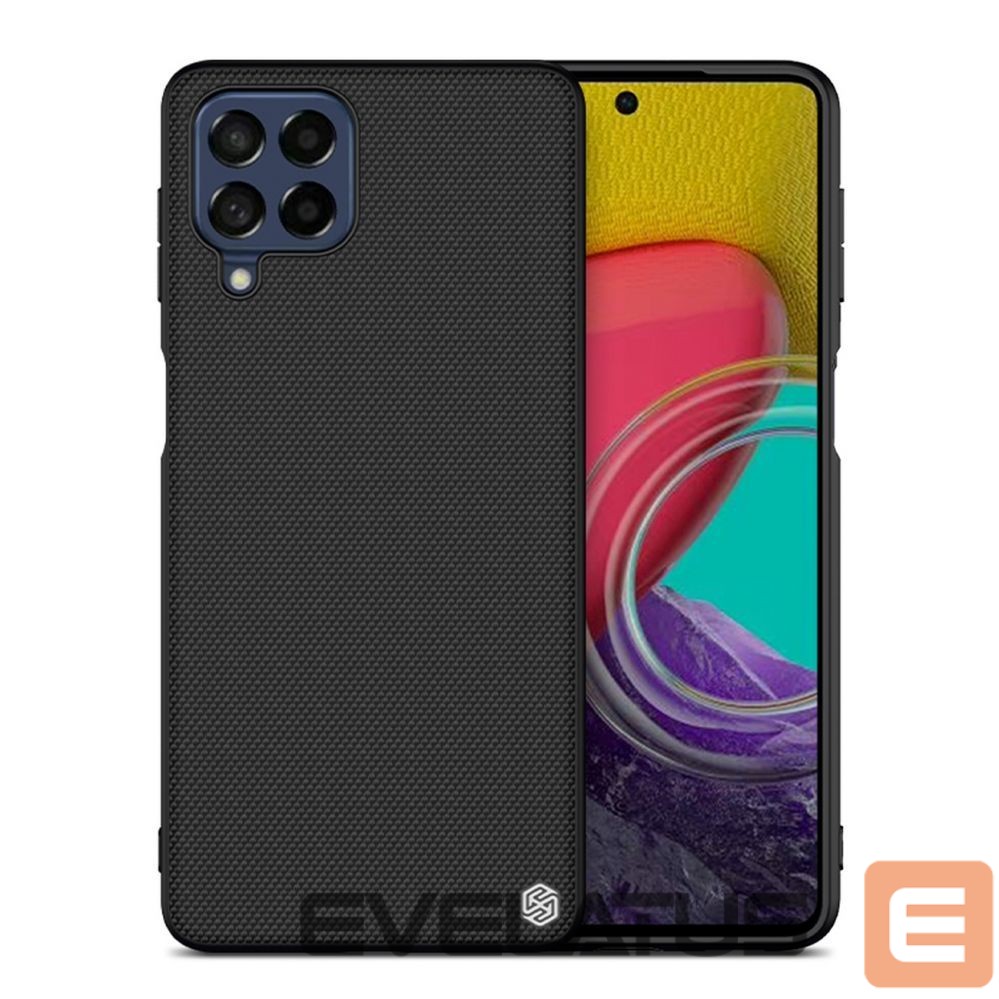 Nugarėlės dėklai Nillkin Nillkin Textured Case durable reinforced case with gel frame and nylon back for Samsung Galaxy M53 5G black