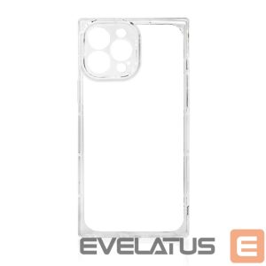 Nugarėlės dėklai Hurtel  Square Clear Case Cover for Samsung Galaxy A12 5G Transparent Gel Cover 
