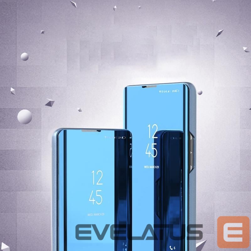 Nugarėlės dėklai Hurtel Clear View Case cover for Oppo A76 / Oppo A36 / Realme 9i black