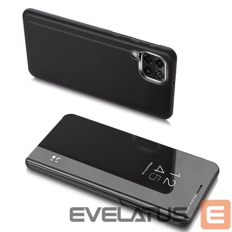 Nugarėlės dėklai Hurtel Clear View Case for Samsung Galaxy M53 5G black