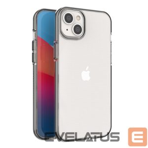 Nugarėlės dėklai Hurtel  Black || Transparent 