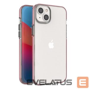 Nugarėlės dėklai Hurtel  Pink || Transparent 