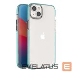 Nugarėlės dėklai Hurtel  Blue || Transparent 
