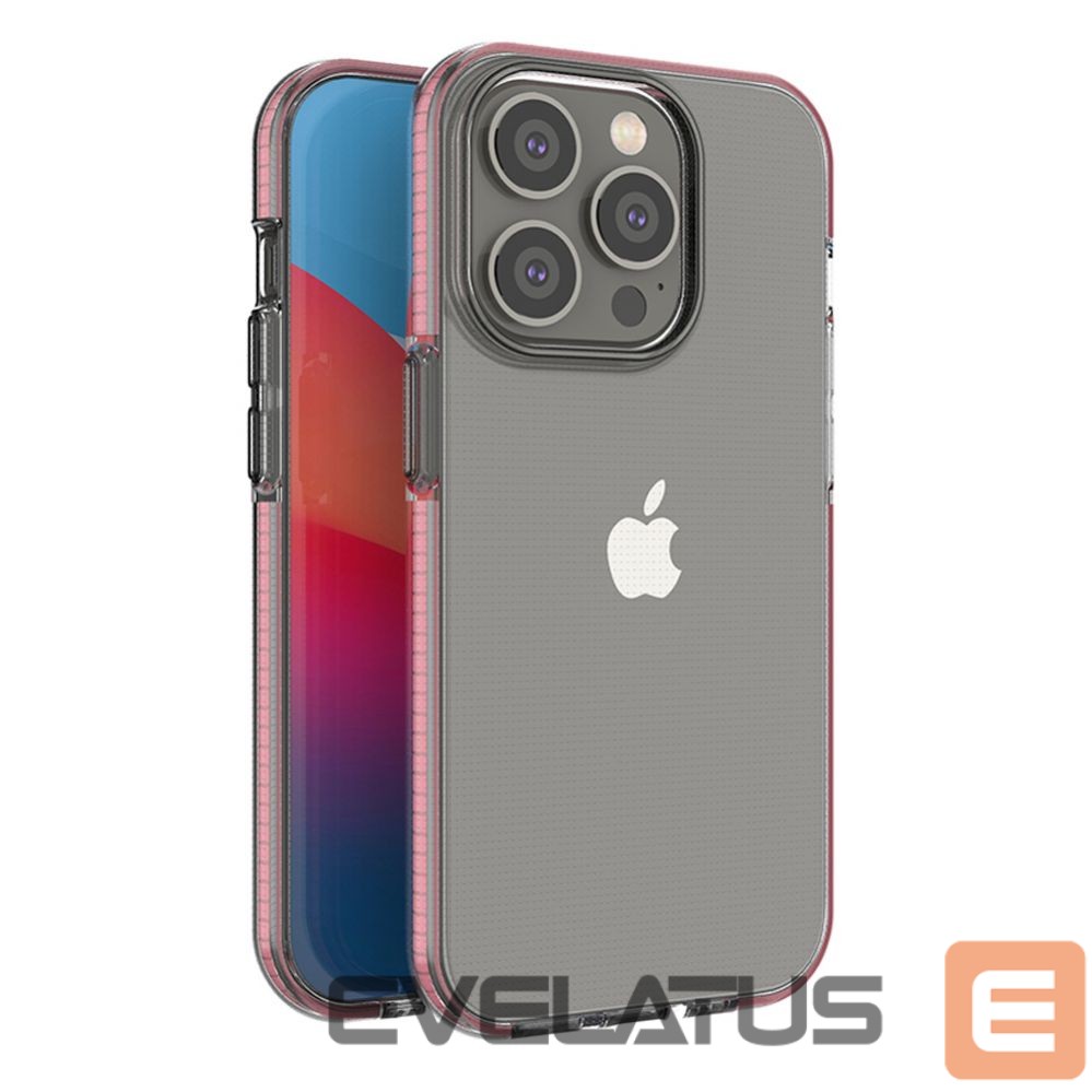 Nugarėlės dėklai Hurtel Pink || Transparent