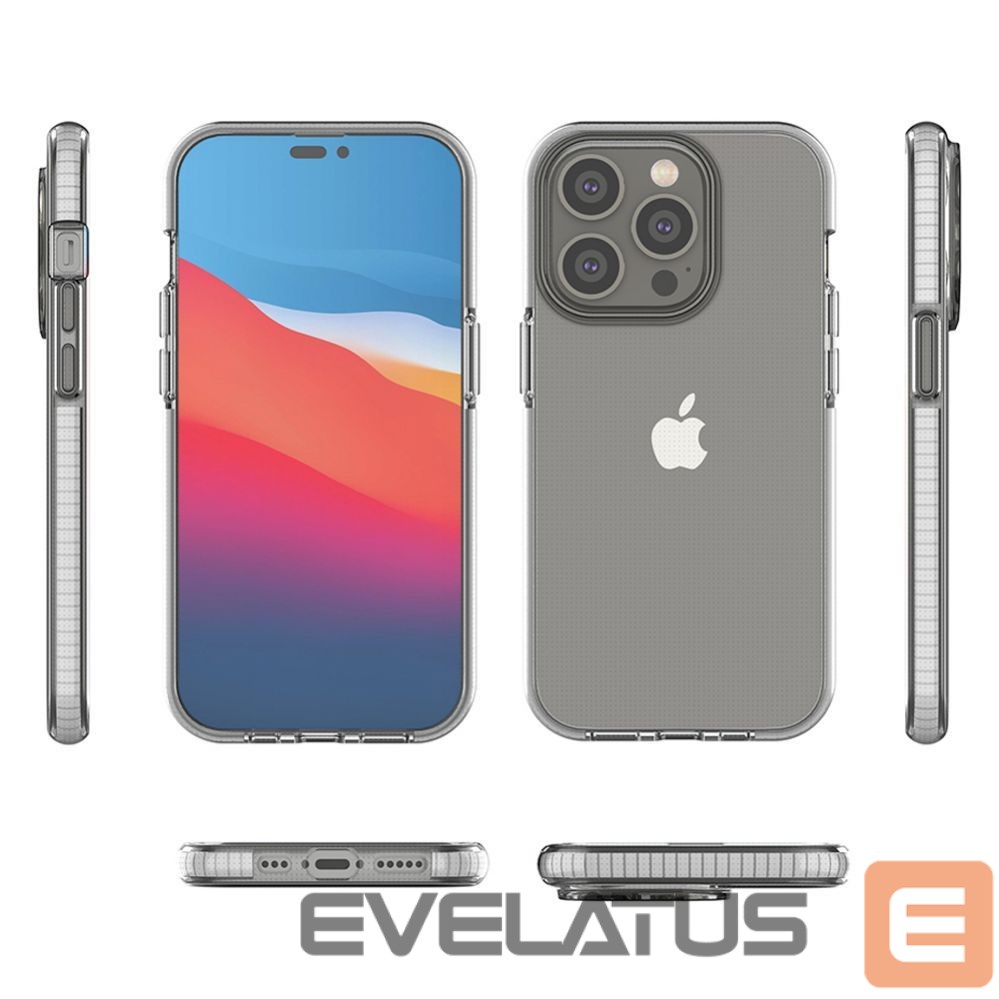 Nugarėlės dėklai Hurtel Pink || Transparent