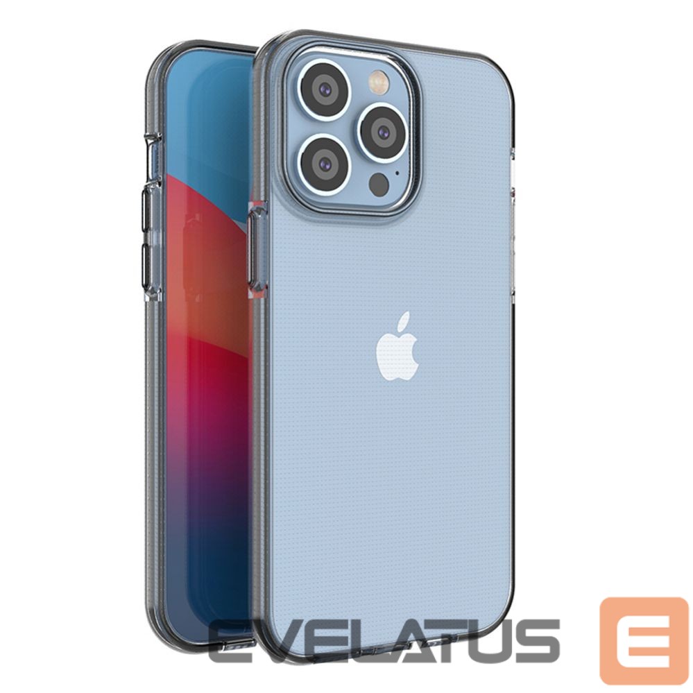 Nugarėlės dėklai Hurtel Black || Transparent