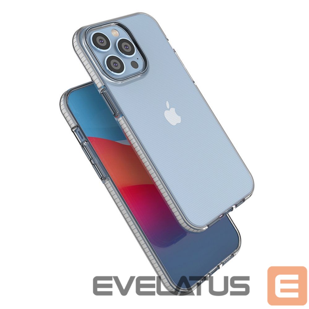 Nugarėlės dėklai Hurtel Black || Transparent