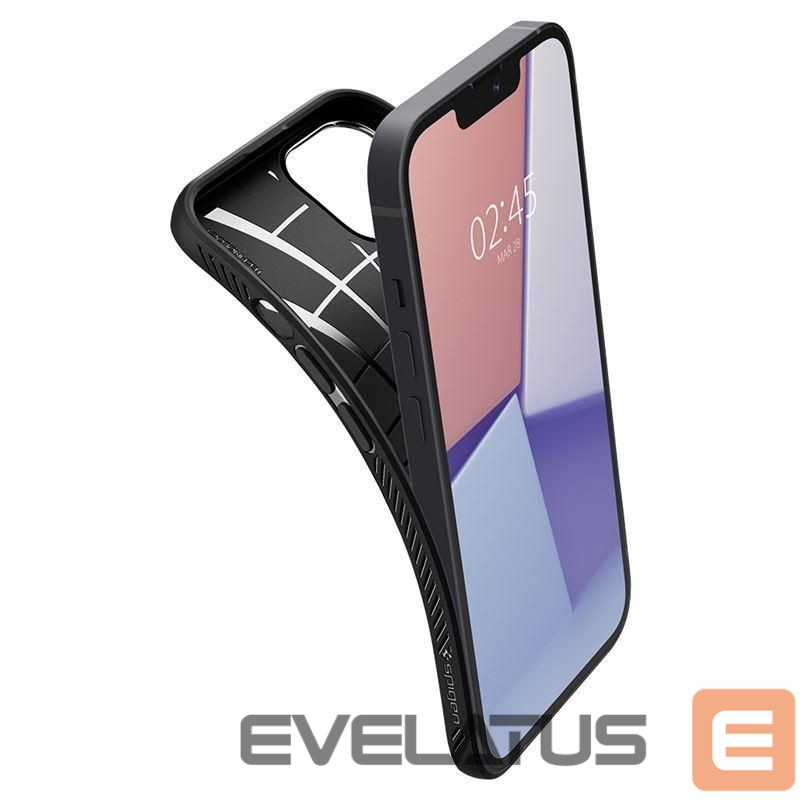 Nugarėlės dėklai Spigen Spigen Liquid Air Case for iPhone 13 mini - Matte Black