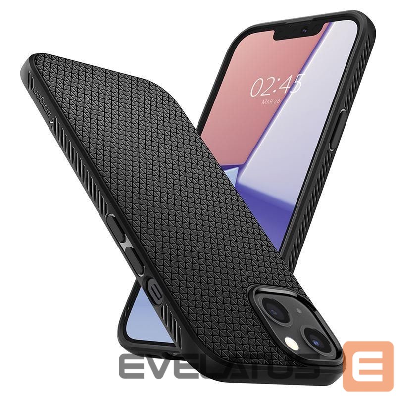 Nugarėlės dėklai Spigen Spigen Liquid Air Case for iPhone 13 mini - Matte Black