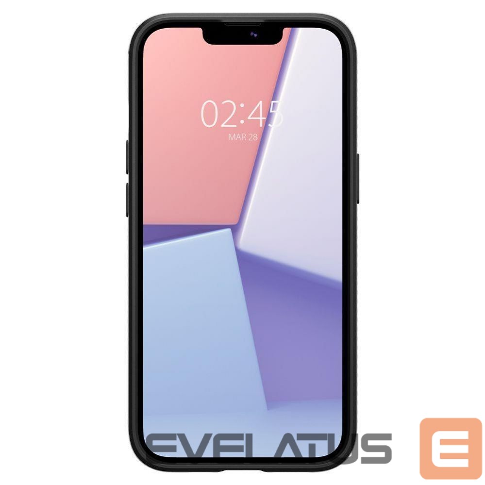 Nugarėlės dėklai Spigen Spigen Liquid Air Case for iPhone 13 mini - Matte Black