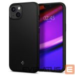 Nugarėlės dėklai Spigen - Spigen Mag Armor Case with MagSafe for iPhone 13 - Matte Black 