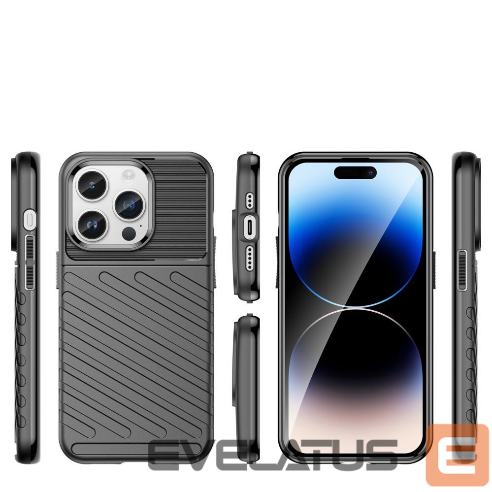 Nugarėlės dėklai Hurtel Black