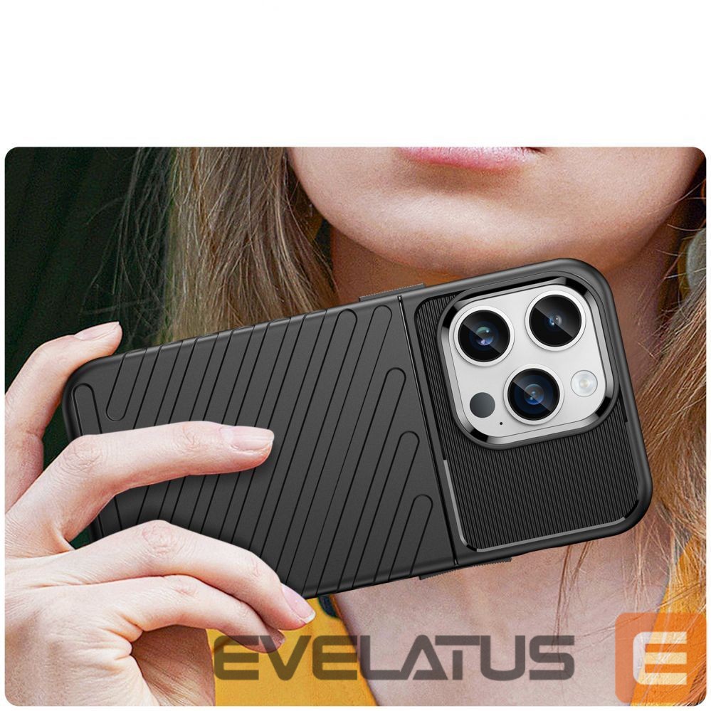 Nugarėlės dėklai Hurtel Black
