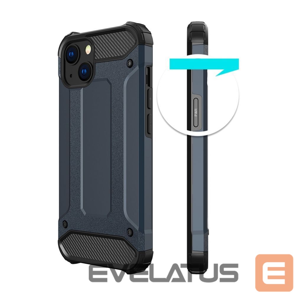 Nugarėlės dėklai Hurtel Blue