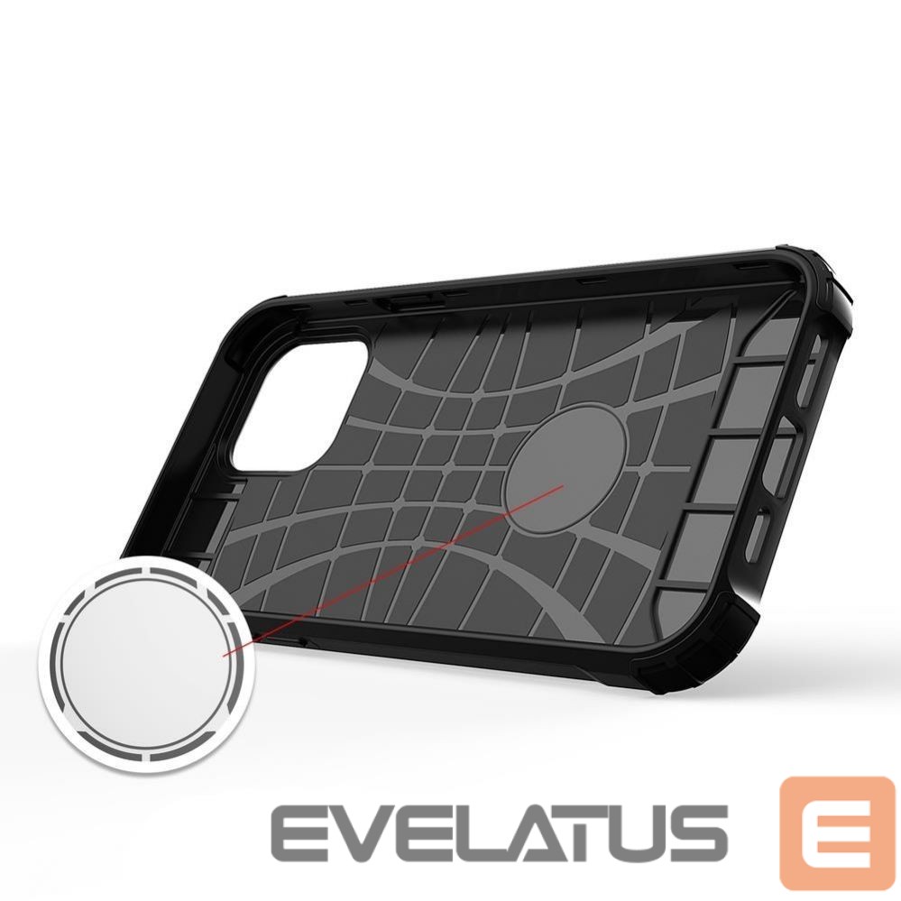 Nugarėlės dėklai Hurtel Black